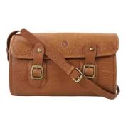 Pre-owned Leather handbags Ralph Lauren Pre-owned , Brown , Dames