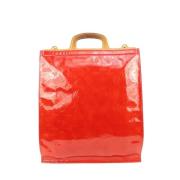 Tweedehands handtas Louis Vuitton Vintage , Red , Dames