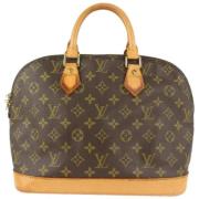 Canvas Vintage Tassen Louis Vuitton Vintage , Brown , Dames