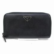 Tweedehands portemonnees Prada Vintage , Black , Dames