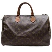 Vintage canvas tassen Louis Vuitton Vintage , Brown , Dames