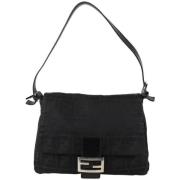 Voldoende lederen fendi-bags Fendi Vintage , Black , Dames