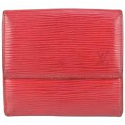 Tweedehands portemonnees Louis Vuitton Vintage , Red , Dames