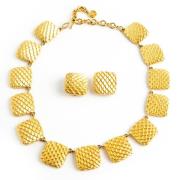 Oorbel ketting sieraden set Givenchy Pre-owned , Yellow , Dames