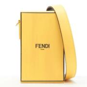 Pre-owned Leather fendi-bags Fendi Vintage , Yellow , Dames