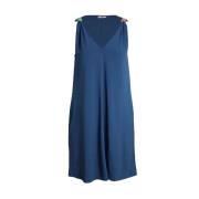 Pre-owned Acetate dresses Chloé Pre-owned , Blue , Dames
