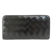 Pre-owned Leather wallets Bottega Veneta Vintage , Black , Dames