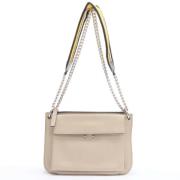 Pre-owned Leather shoulder-bags Marni Pre-owned , Beige , Dames