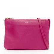 Pre-owned Leather celine-bags Celine Vintage , Pink , Dames