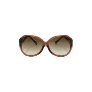 Pre-owned Acetate sunglasses Louis Vuitton Vintage , Brown , Dames