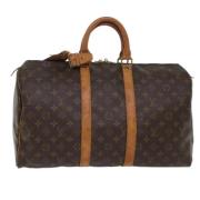 Pre-owned Canvas travel-bags Louis Vuitton Vintage , Brown , Dames