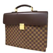 Pre-owned Canvas louis-vuitton-bags Louis Vuitton Vintage , Brown , Da...