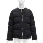 Pre-owned Silk outerwear Gucci Vintage , Black , Dames