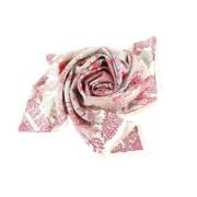 Pre-owned Fabric scarves Hermès Vintage , White , Dames