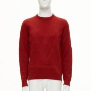 Pre-owned Wool tops Louis Vuitton Vintage , Red , Dames