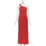 Pre-owned Silk dresses Versace Pre-owned , Red , Dames