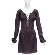 Pre-owned Fabric dresses Gucci Vintage , Purple , Dames