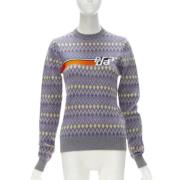 Pre-owned Knit tops Prada Vintage , Purple , Dames