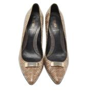 Pre-owned Fabric heels Fendi Vintage , Beige , Dames