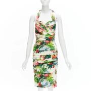 Pre-owned Silk dresses Dolce & Gabbana Pre-owned , Multicolor , Dames