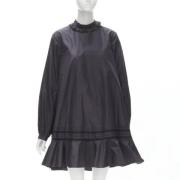 Pre-owned Silk dresses Dior Vintage , Black , Dames