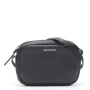 Pre-owned Leather balenciaga-bags Balenciaga Vintage , Black , Dames