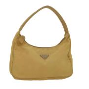 Pre-owned Fabric handbags Prada Vintage , Yellow , Dames