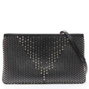 Pre-owned Leather shoulder-bags Christian Louboutin Pre-owned , Black ...