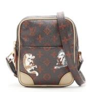 Pre-owned Canvas louis-vuitton-bags Louis Vuitton Vintage , Black , Da...