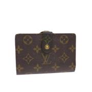 Pre-owned Canvas wallets Louis Vuitton Vintage , Brown , Dames