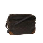 Pre-owned Canvas louis-vuitton-bags Louis Vuitton Vintage , Brown , Da...