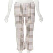 Pre-owned Cotton bottoms Burberry Vintage , Pink , Dames