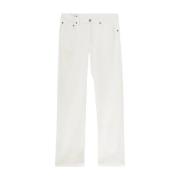 Stijlvolle Straight Jeans Dondup , White , Dames
