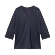 Stijlvolle Shirt Elena Mirò , Blue , Dames