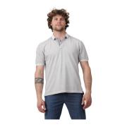 Heren Polo Tennisshirt Gran Sasso , Gray , Heren