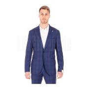 Elegante Jurk Luigi Bianchi Mantova , Blue , Heren