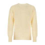 Cool Ivory Wool Sweater Howlin' , White , Heren