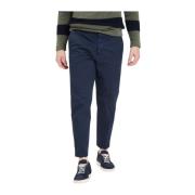 Mason Baviera Gabardine Broek Haikure , Blue , Heren