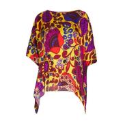 Doosvormige Blouse Manila Grace , Multicolor , Dames