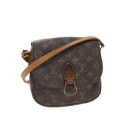 Pre-owned Canvas louis-vuitton-bags Louis Vuitton Vintage , Brown , Da...