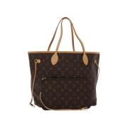 Pre-owned Canvas louis-vuitton-bags Louis Vuitton Vintage , Brown , Da...