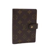 Pre-owned Canvas home-office Louis Vuitton Vintage , Brown , Dames