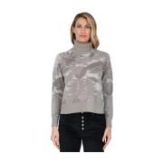 Fluweel Jacquard Coltrui RRD , Gray , Dames