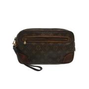 Pre-owned Canvas louis-vuitton-bags Louis Vuitton Vintage , Brown , Da...