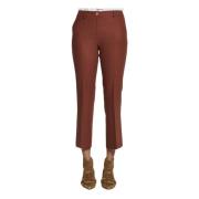 Bruine Korte Stretch Broek PT Torino , Brown , Dames