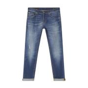 Stijlvolle Denim Jeans Dondup , Blue , Heren