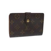 Pre-owned Canvas wallets Louis Vuitton Vintage , Brown , Dames