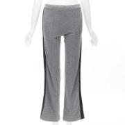 Pre-owned Cotton bottoms Gucci Vintage , Gray , Dames