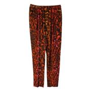 Pre-owned Silk bottoms Stella McCartney Pre-owned , Multicolor , Dames