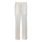 Straight Trousers Brioni , White , Heren